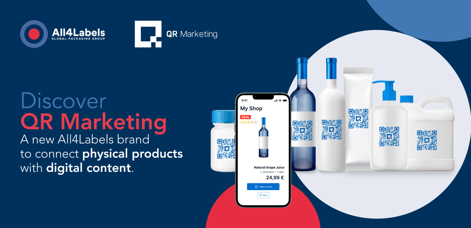 All4Labels expands intelligent label and packaging solutions with the foundation of QR Marketing