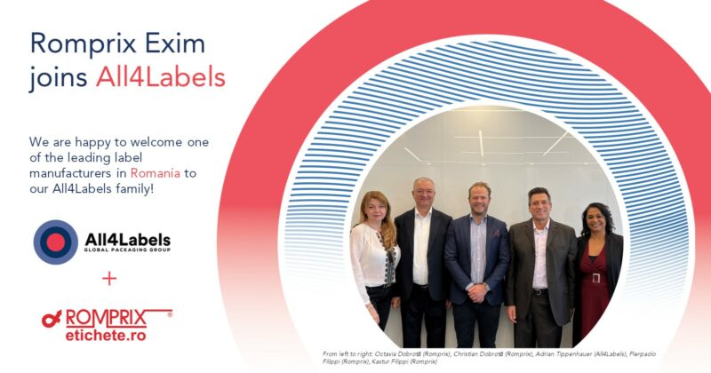 Romprix Exim joins All4Labels Group