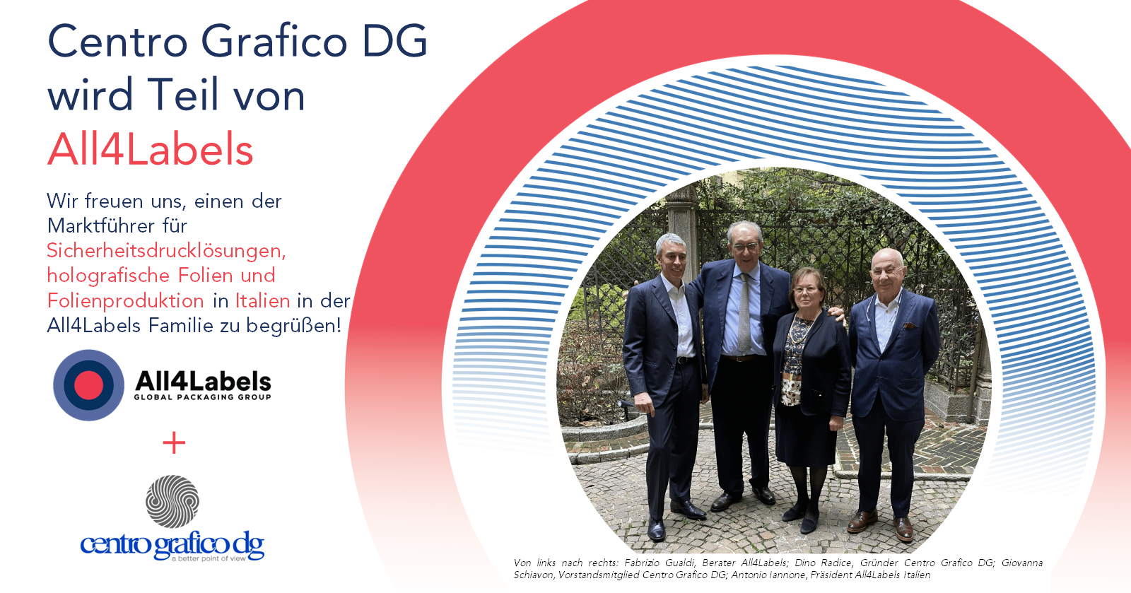 Centro Grafico DG wird Teil der All4Labels Group