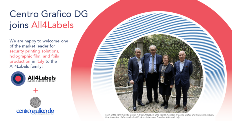 Centro Grafico DG joins the All4Labels Group