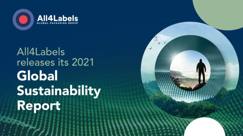 All4Labels publishes the first global sustainability report to communicate its eco-contribution across the packaging industry