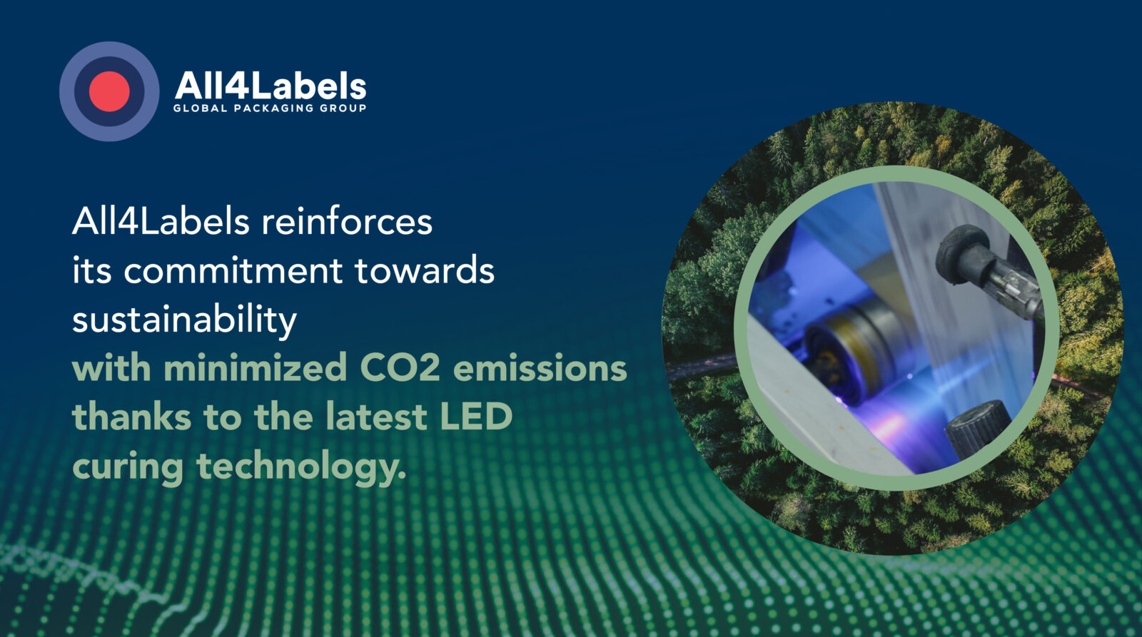 All4Labels expands its sustainable footprint by installing the latest LED curing technology to minimize carbon footprints