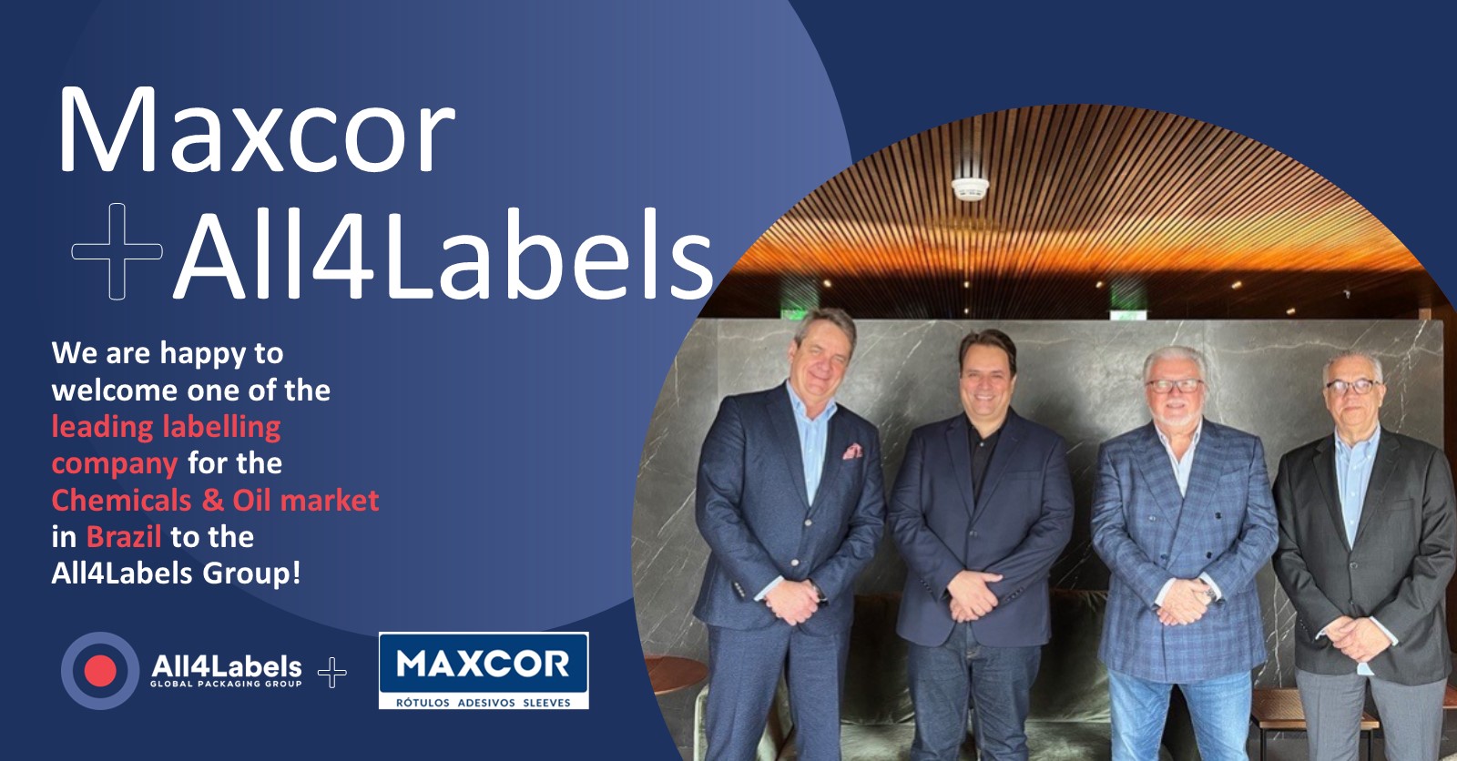 Maxcor joins the All4Labels Group