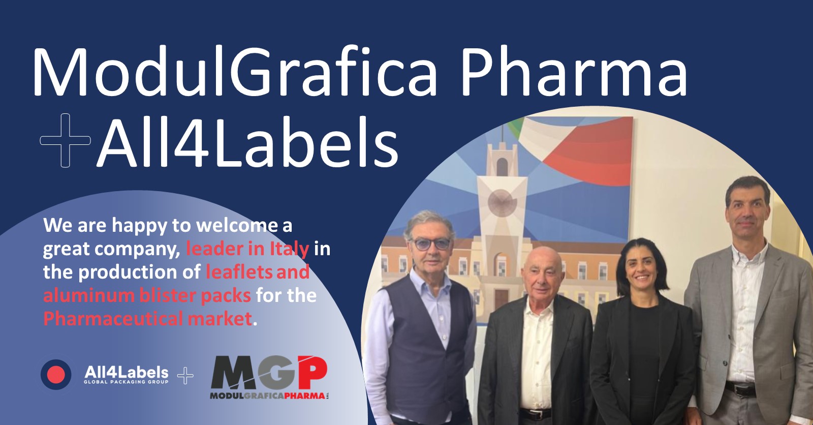 Modulgrafica Pharma joins the All4Labels Group