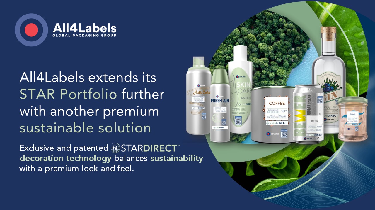 All4Labels extends its STAR Portfolio further with another premium sustainable solution