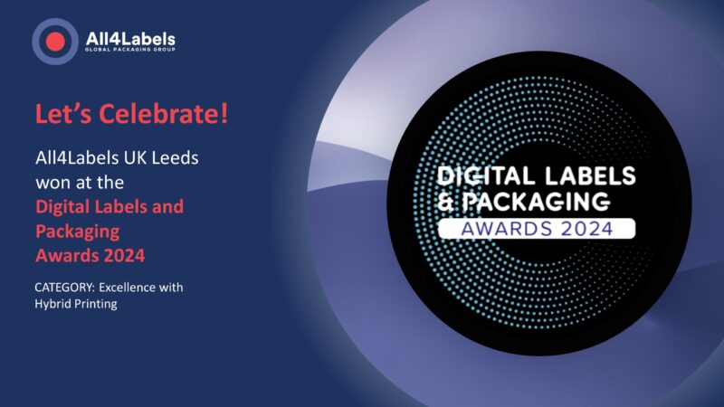 All4Labels has been recognised with the ‘Excellence with Hybrid Printing’ at Digital Labels and Packaging Awards