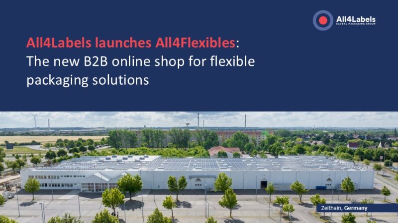 All4Labels launches All4Flexibles: the new B2B online shop for flexible packaging solutions