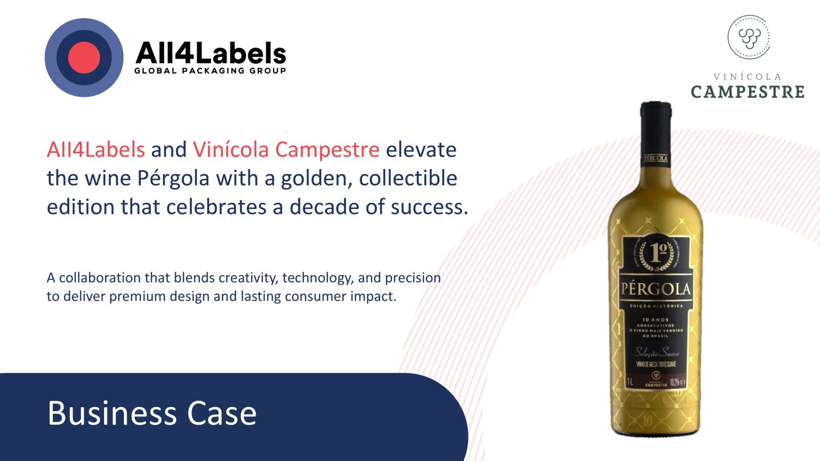 Celebrating a Decade of Excellence: All4Labels & Vinícola Campestre ​  ​